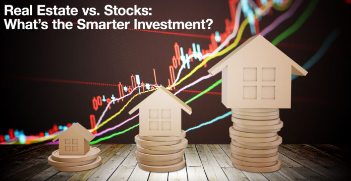 Real Estate Vs Stocks: Which Is The Smarter Investment? [infographic]