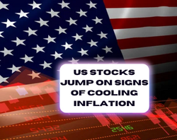 US Stocks Jump On Signs of Cooling Inflation