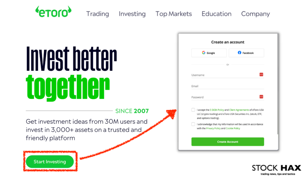 How to invest in Matterport using eToro
